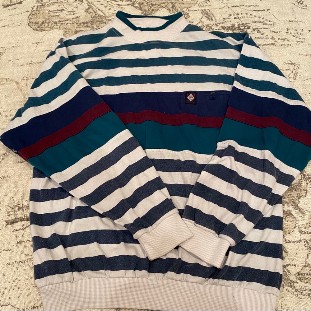 Striped Colorblock Longsleeve